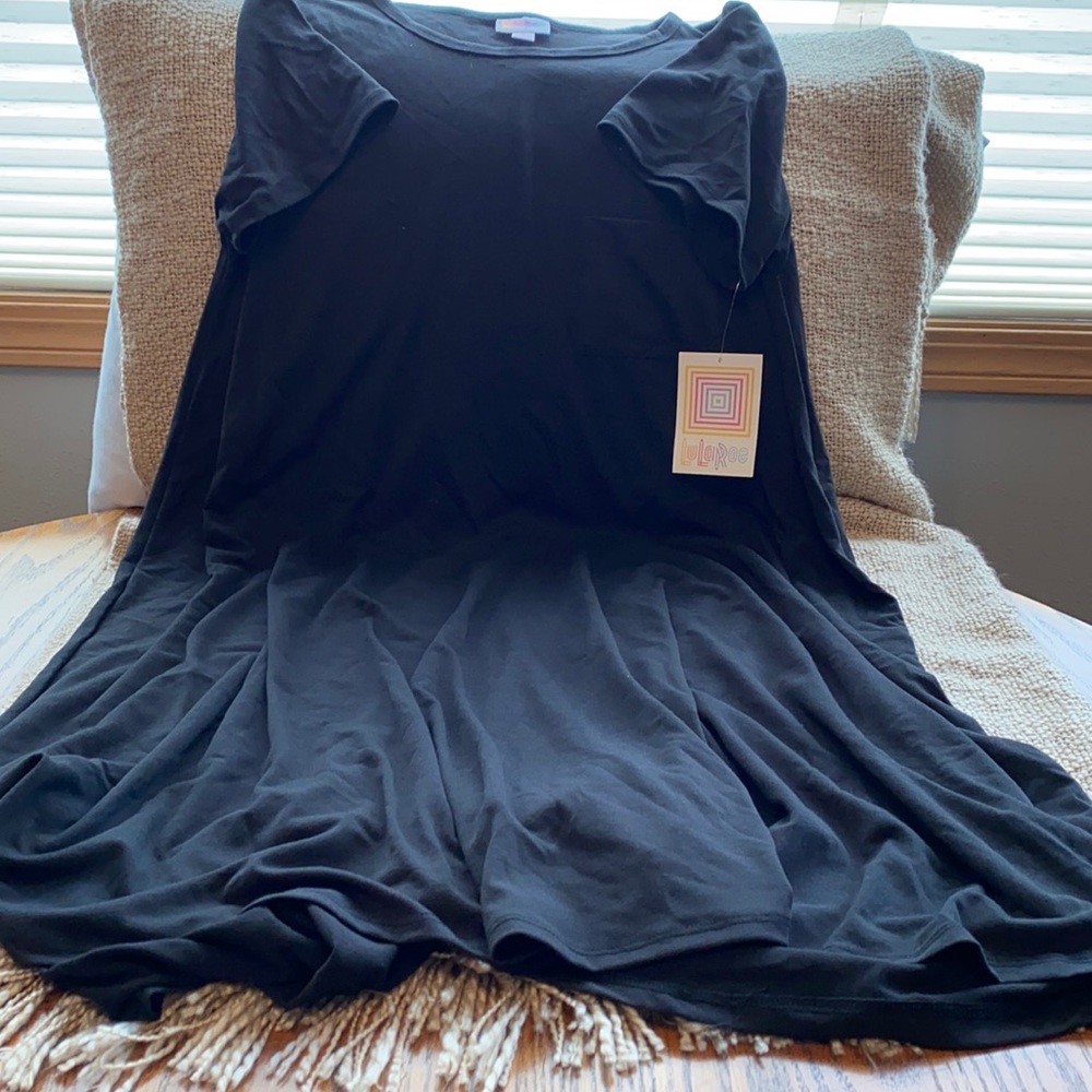 NWT LLR Black Carly dress